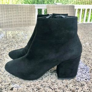 Black Ankle Booties - 8
